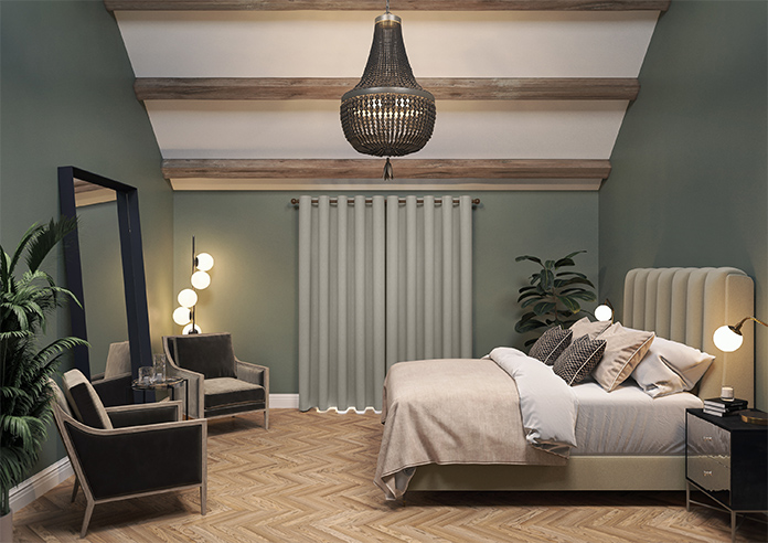 Genoa Faux Silk (Blackout), Sterling Shimmer - Made to Measure Curtains - Image 16